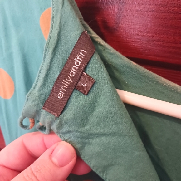 Emily and Fin Modcloth Polka Dot Dress - Picture 3 of 6